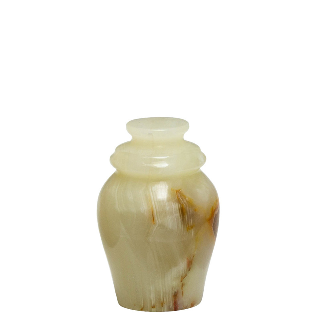 Natural Onyx Marble Miniature Urn