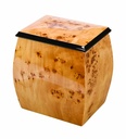 Oblique Adult Wood Treasure Chest 