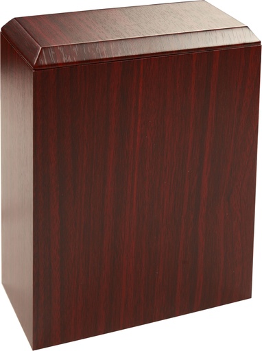 [EC 100 DB] Dark Brown Simplicity MDF Veneer Adult Urn