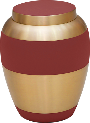 [508 LRS] Luxa Rose Brass Adult Urn